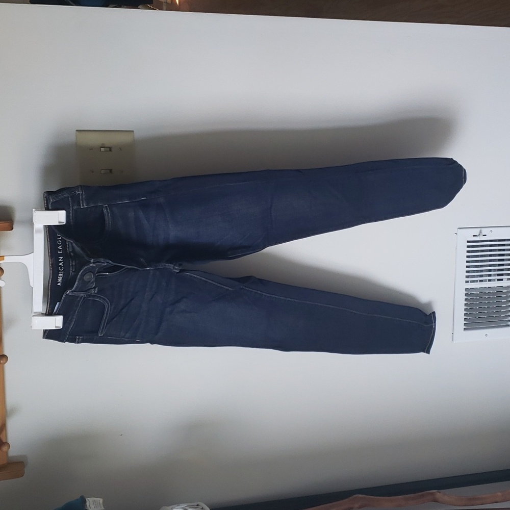 American Eagle Next Level Stretch skinny jeans Dark Navy